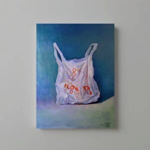 plastic by ruex painting